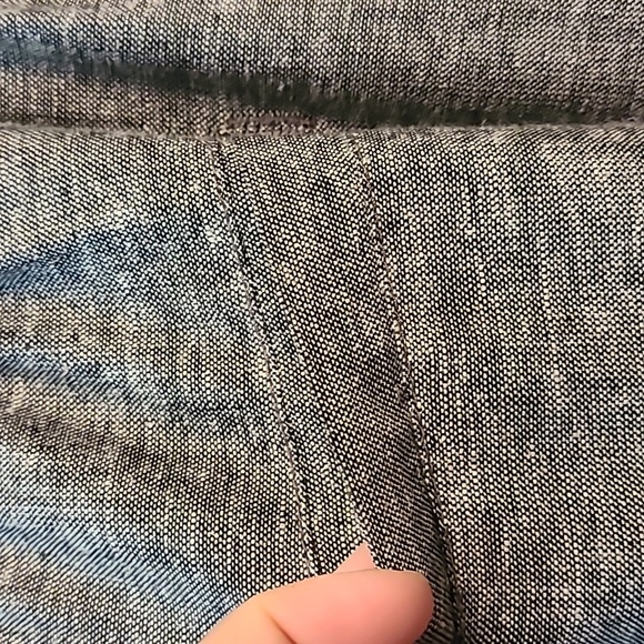 Linen Blend Wide Leg Pants - 2X - Picture 7 of 15